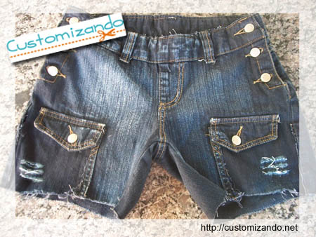 Transformar jeans em shorts ou bermuda
