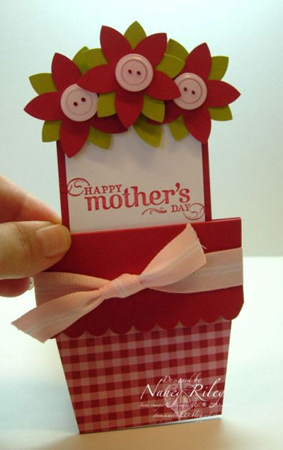 Inspiração cartão para o Dia das Mães