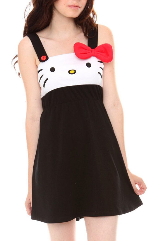 Inspiração Hello Kitty - vestido teen