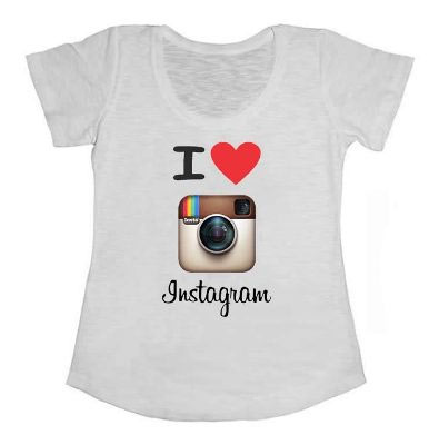Inspiração: Instagram - camiseta