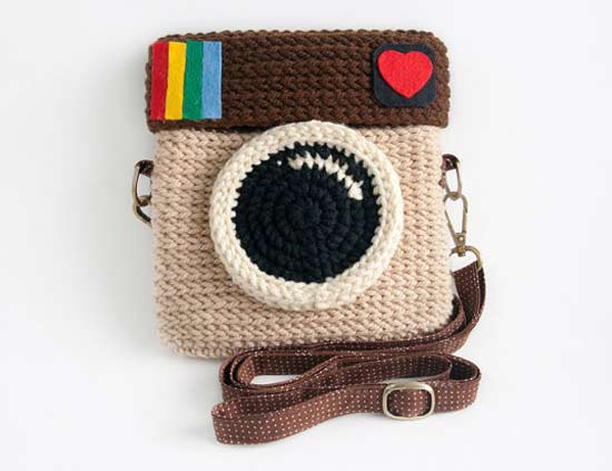 Inspiração: Instagram - bolsa de crochê
