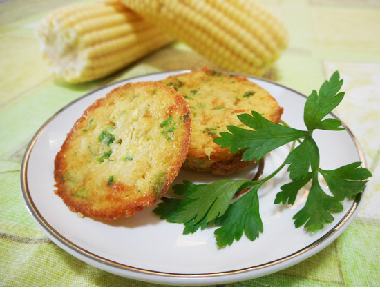 Receita de bolo salgado de milho verde